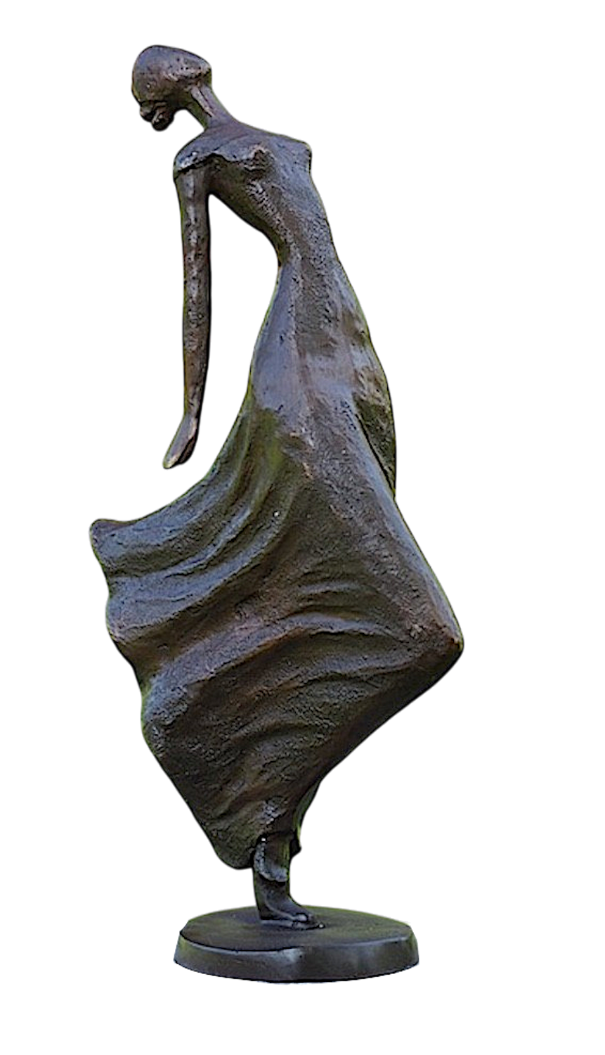 Bronzefigur FREYA, 57 cm