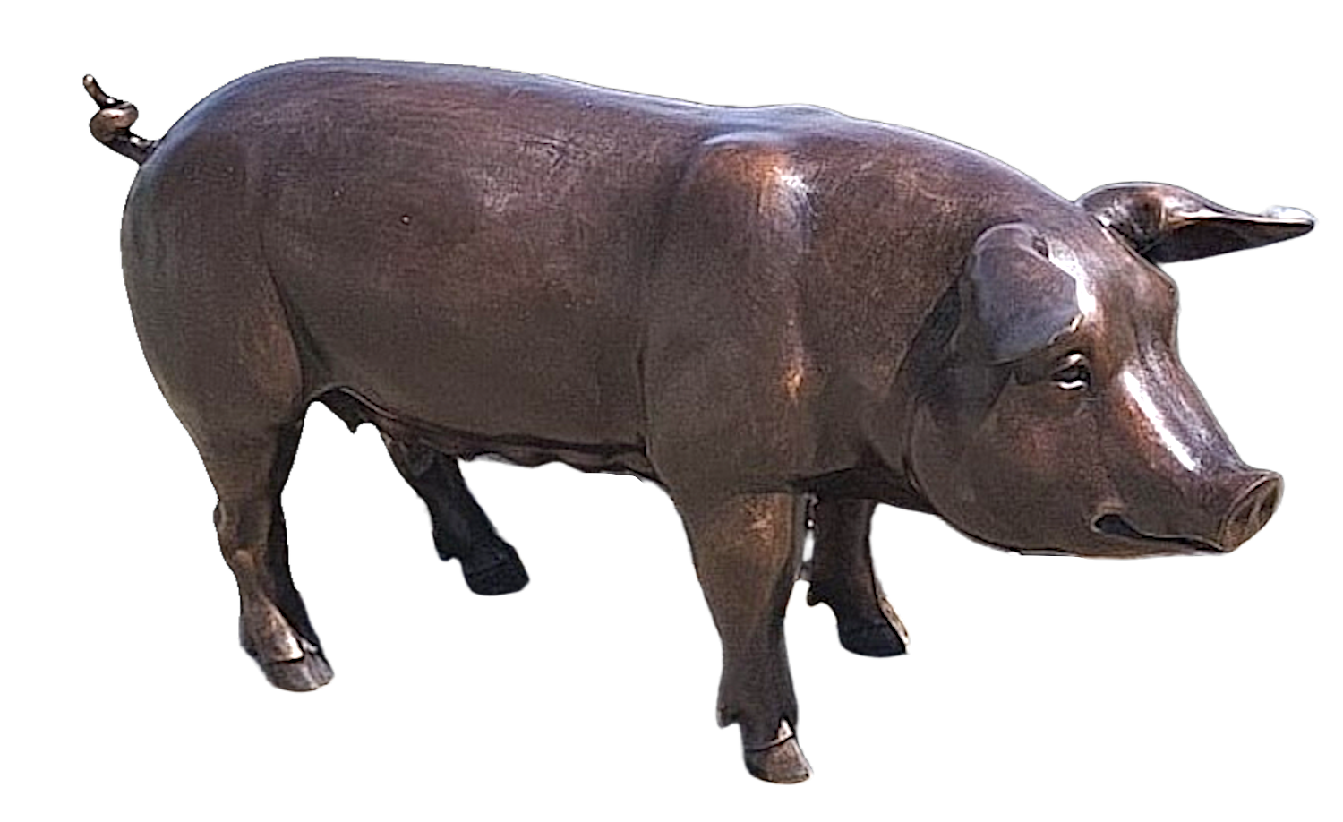 Bronzefigur Schwein Sau CONCHATITA (130 cm)