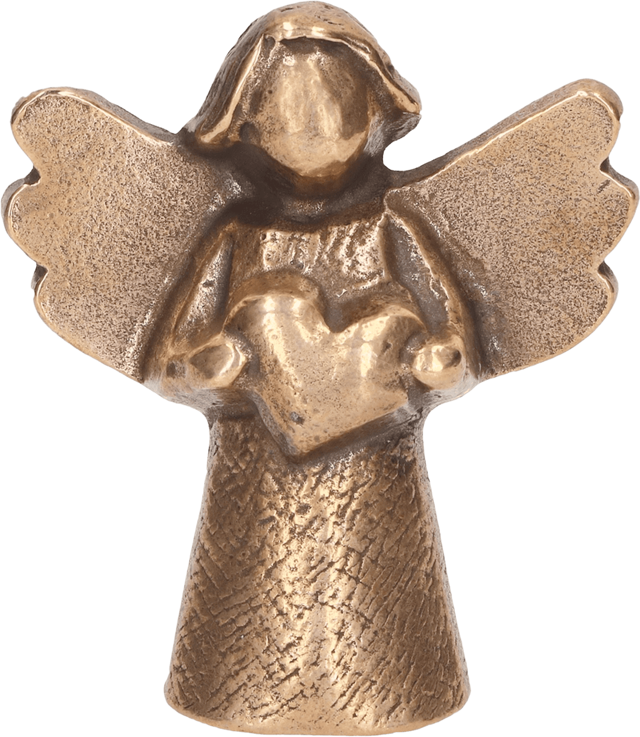 Bronzefigur Engel SCHÖN, DASS ES DICH GIBT, 6 cm, Kerstin Stark
