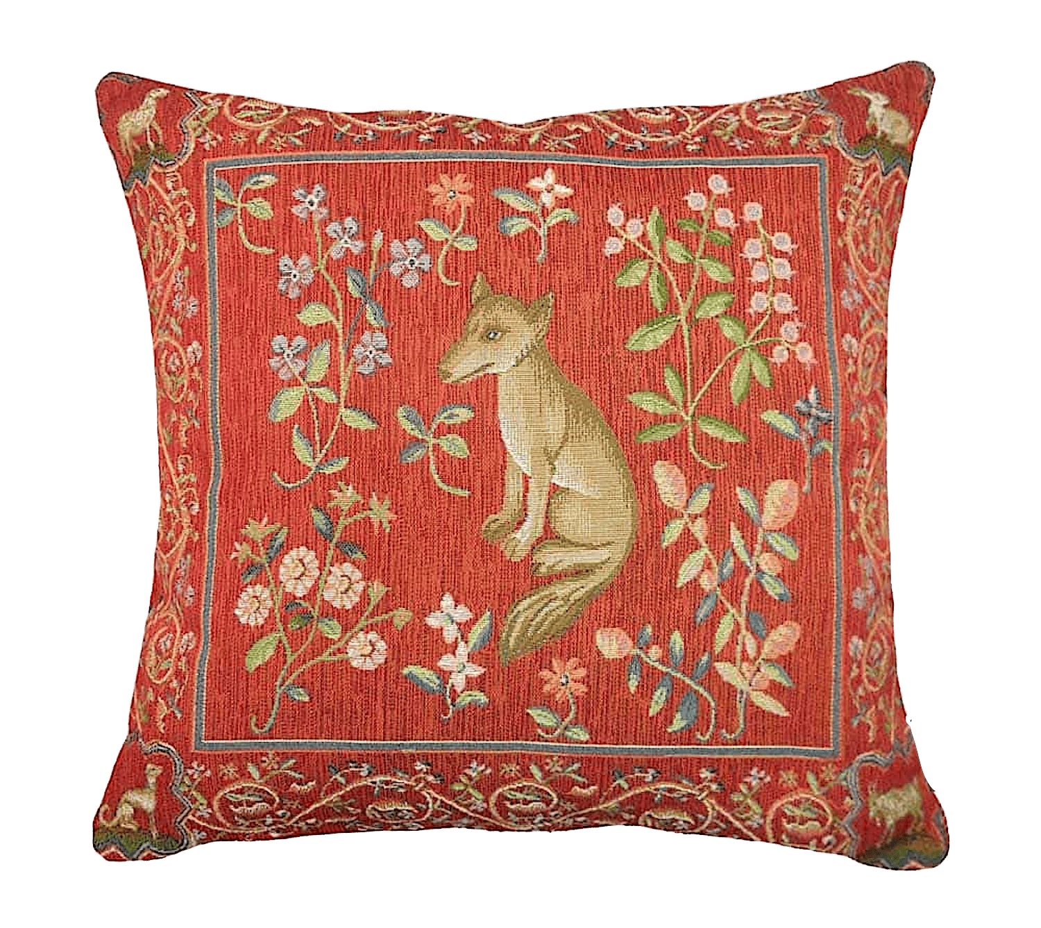 Gobelinkissenhülle Lutex BLUMENRANKEN FUCHS