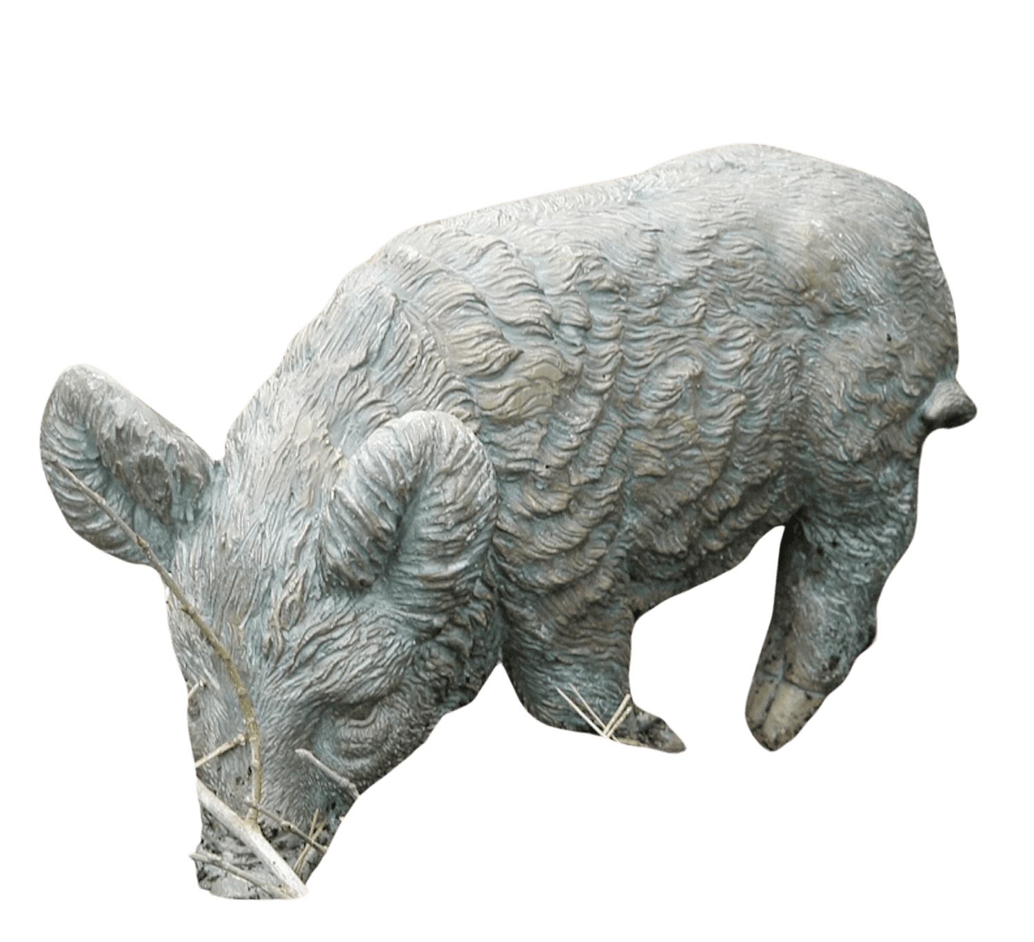 Bronzefigur Wildschwein FRISCHLING FIDO 