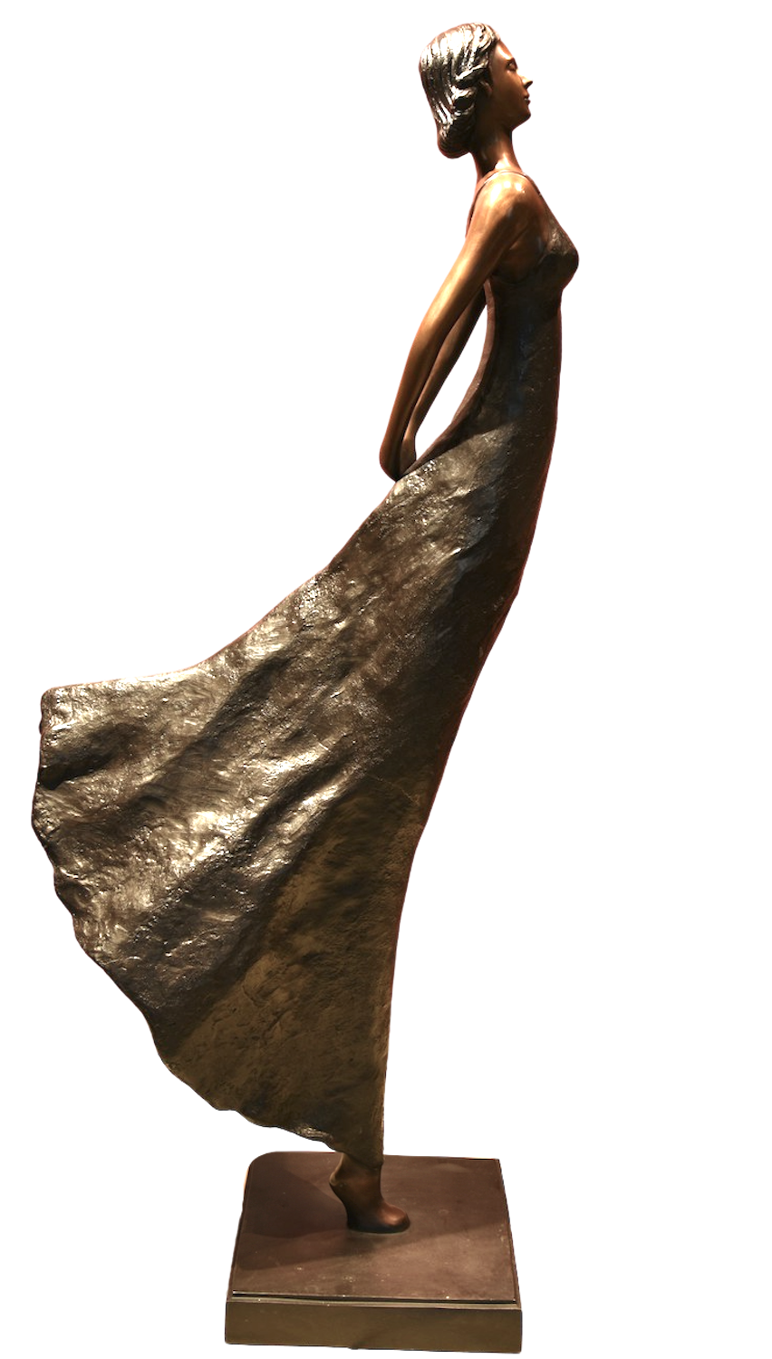 Bronzefigur FLORANCE (DIE SCHWEBENDE)