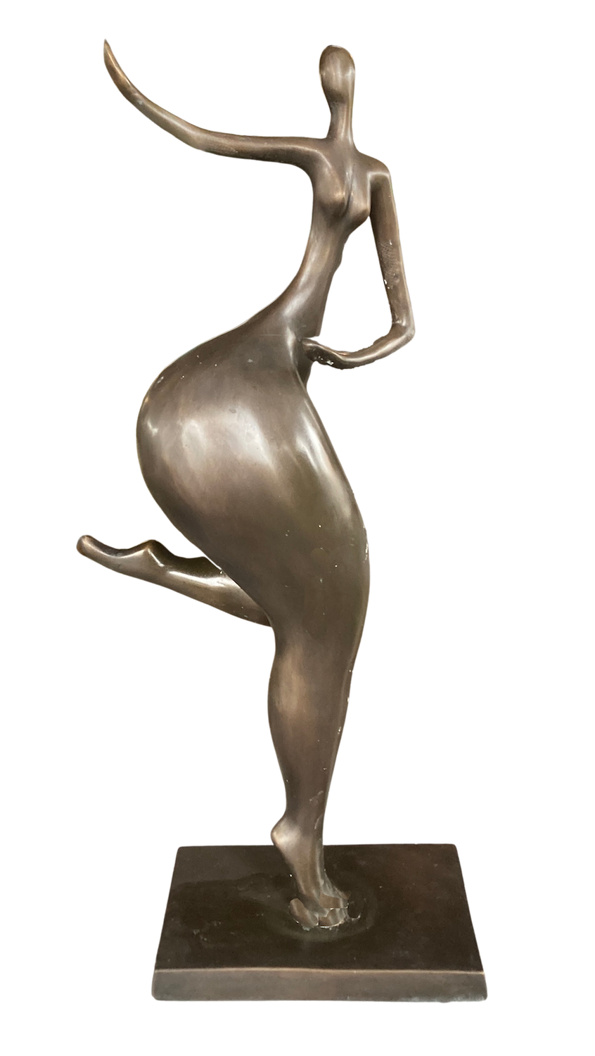 Bronzefigur CLAUDETTE