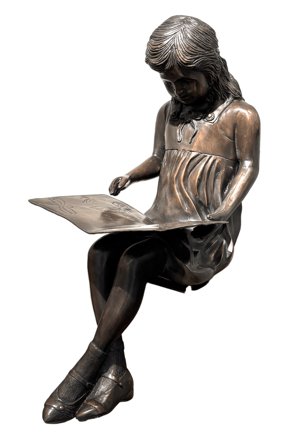Bronzefigur SELMA, 90 cm