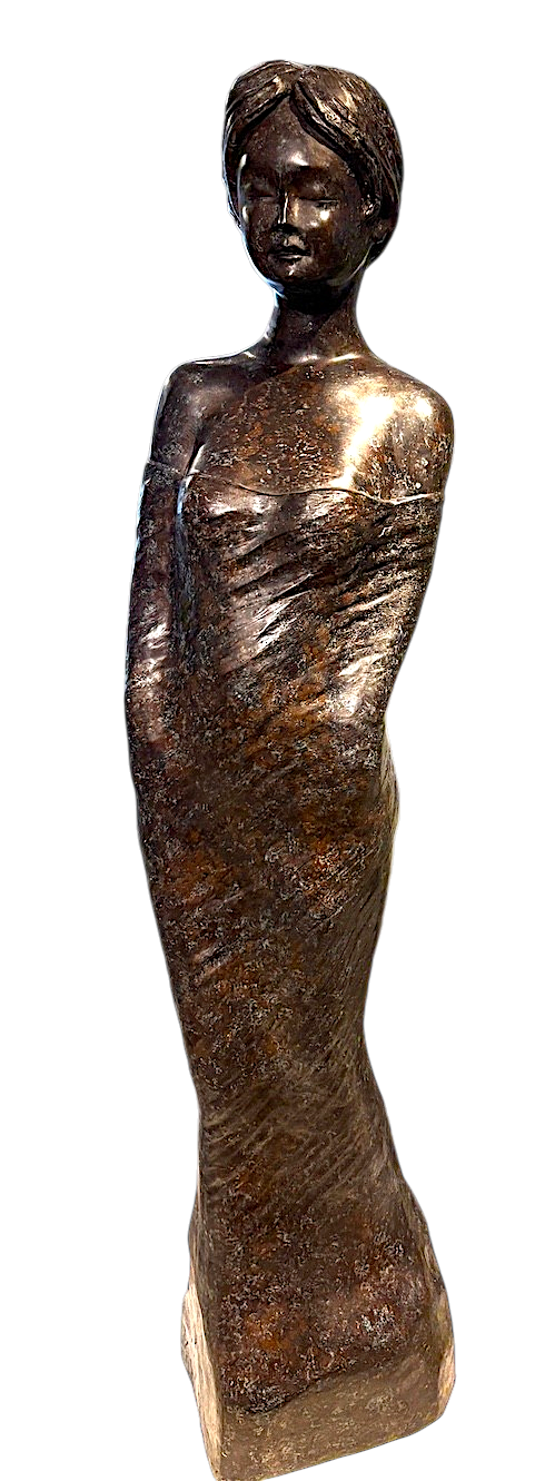 Bronzefigur KLEINE SCHWESTER