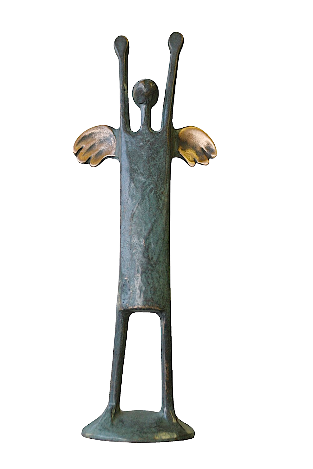 Bronzefigur DER OPTIMIST, Raimund Schmelter