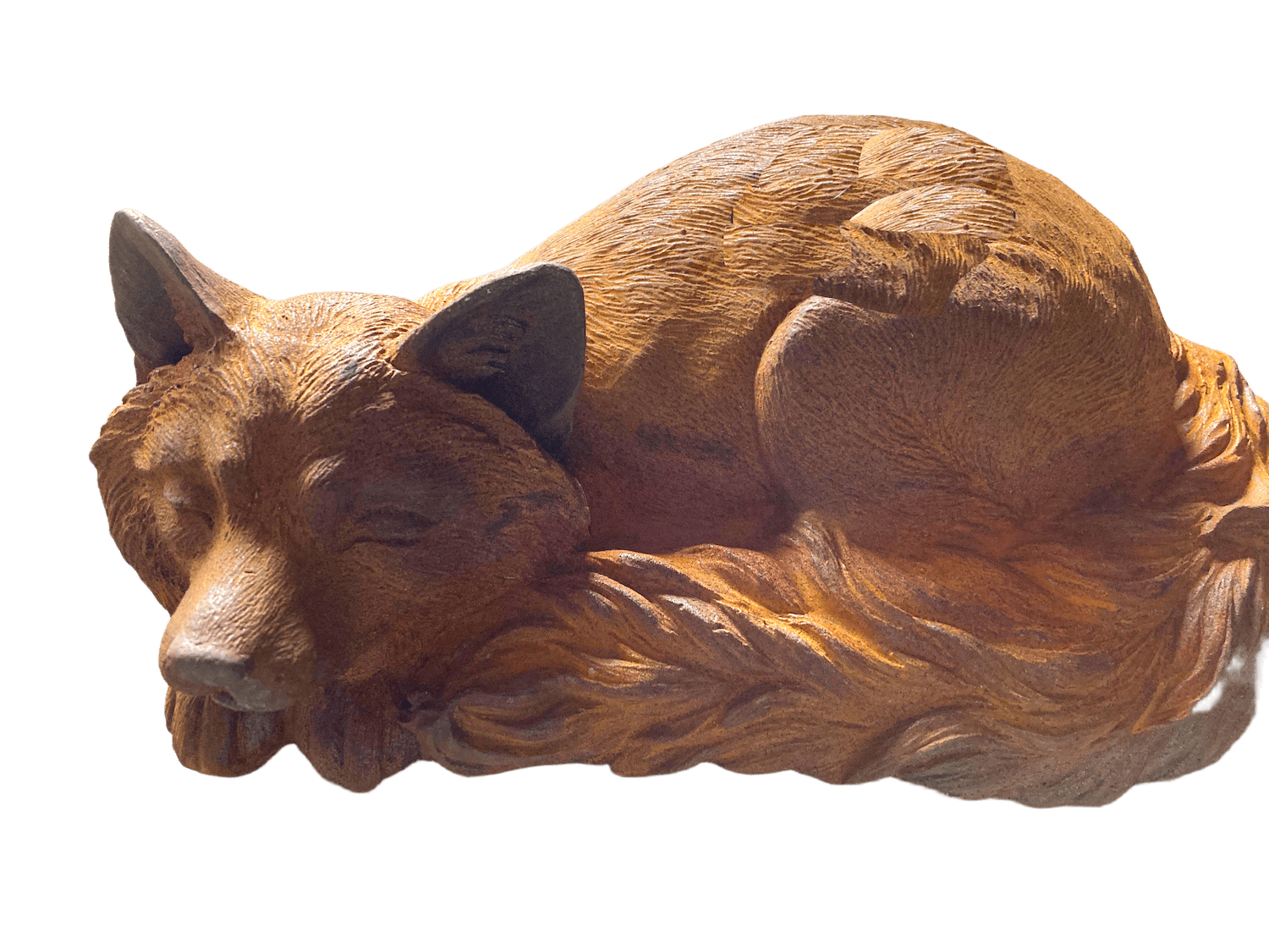 Gusseisen FUCHS schlafend FJODOR