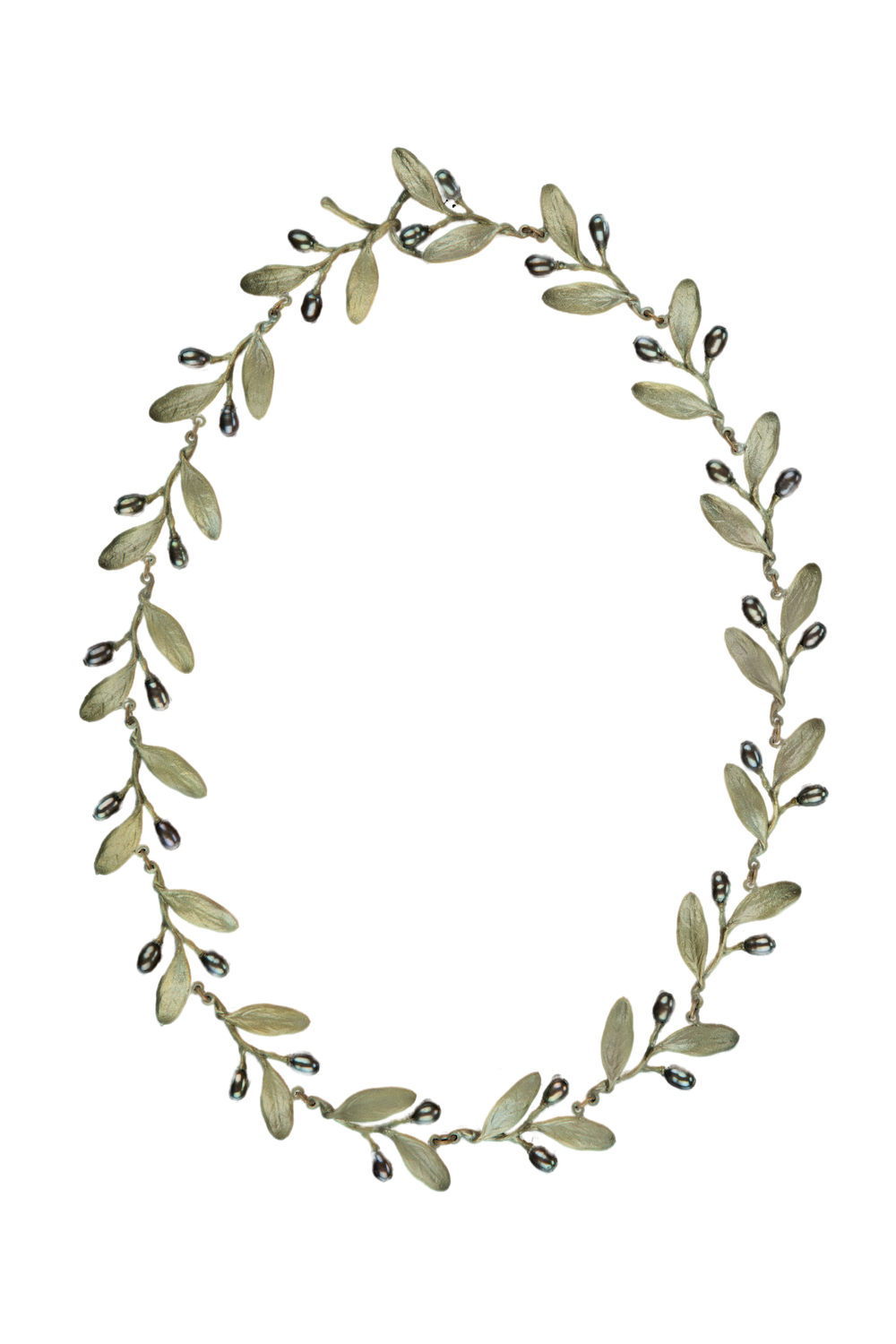 Bronzeschmuck OLIVENZWEIG Collier