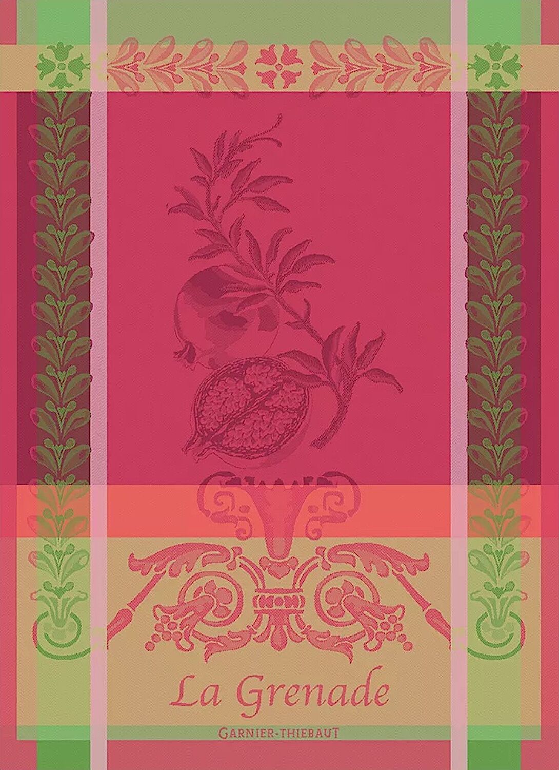 Geschirrtuch ROSA GRANATAPFEL, Garnier Thiebaut, 56 x 77 cm