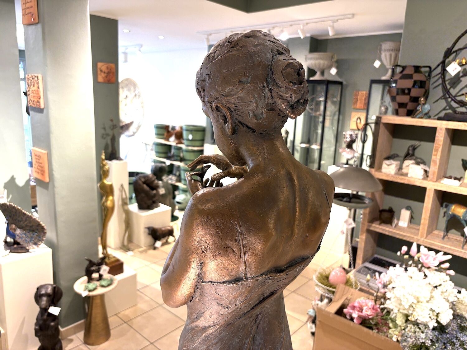 Bronzefigur FLORA