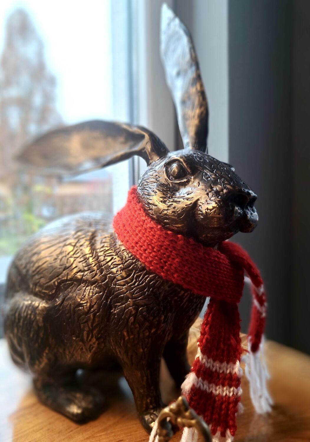 Kastellaun: Bronzehase LAMPRECHT