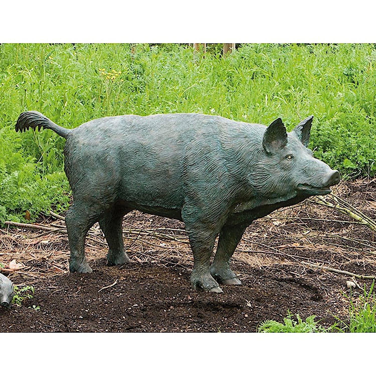 Bronzefigur Wildschwein BACHE GUNDI