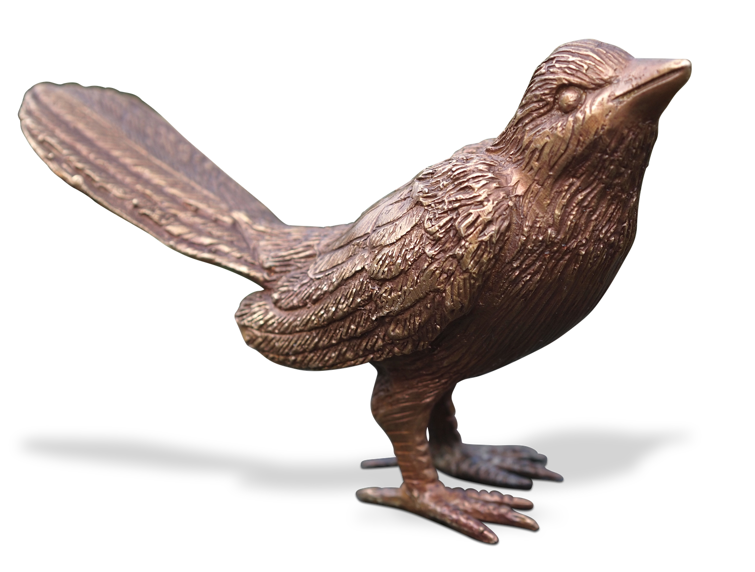 Bronzefigur Vogel AMSELINA