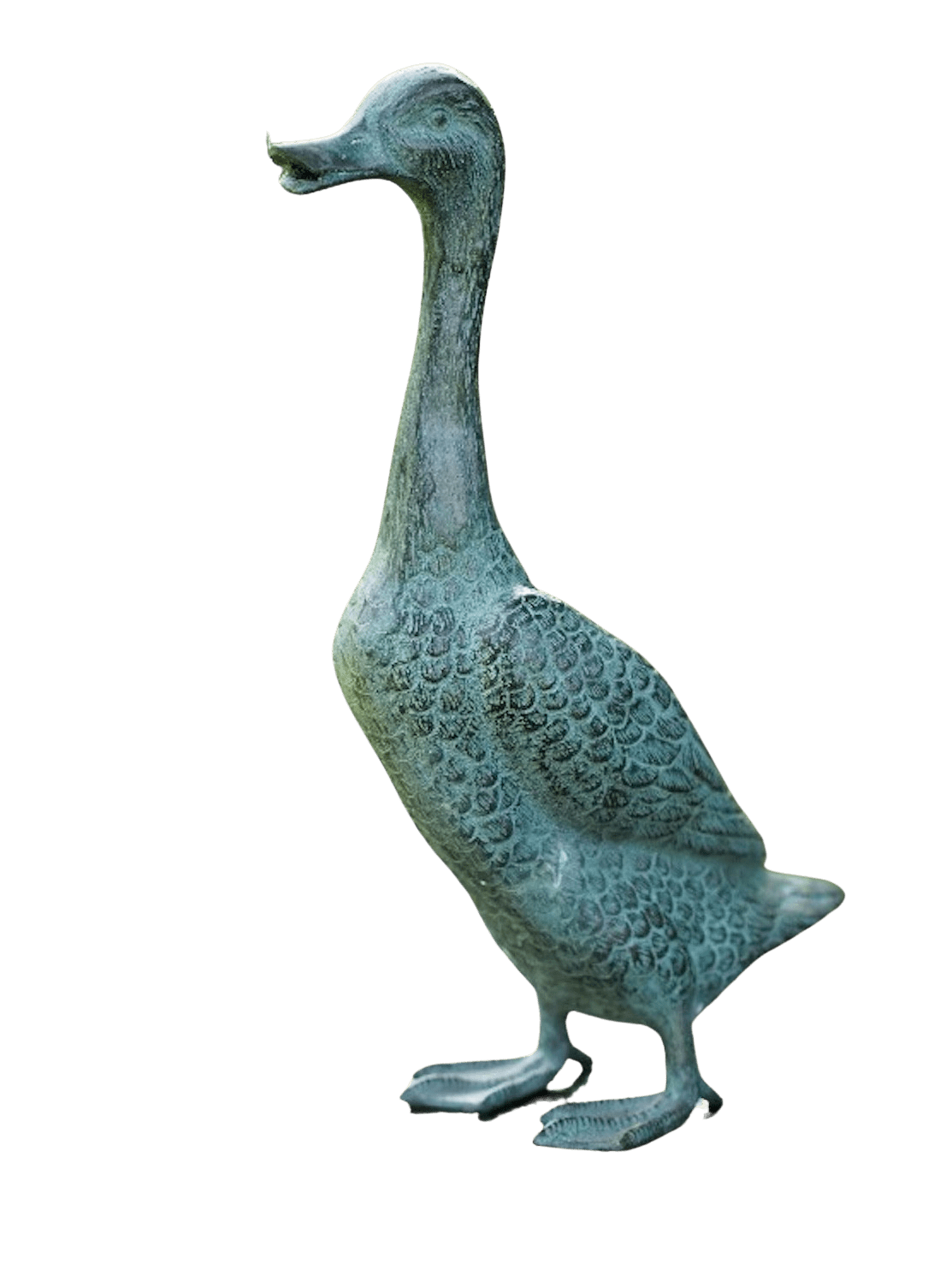 Bronzefigur Vogel Ente ALFRED