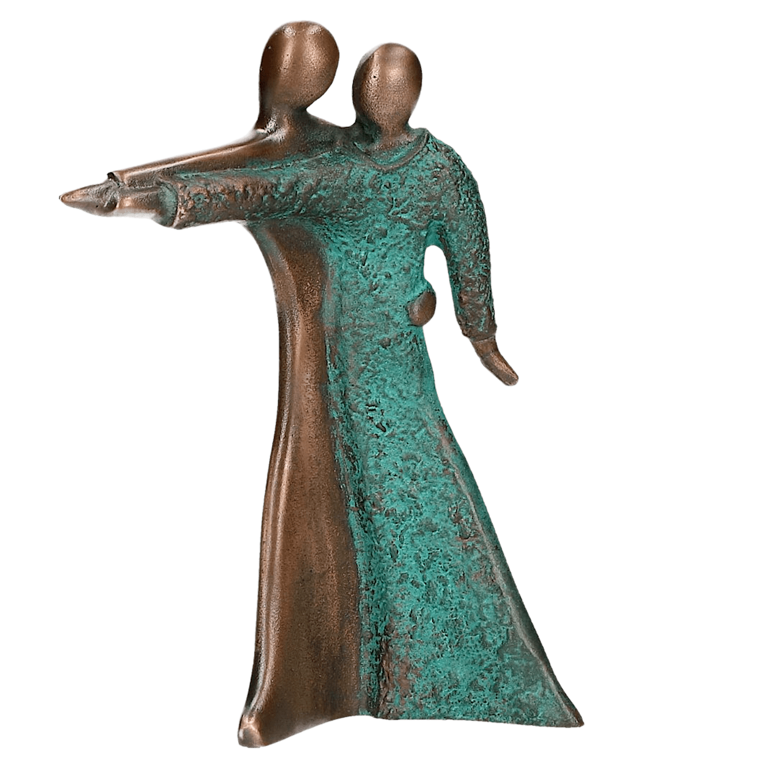 Bronzefigur TANZENDES PAAR,  Bernardo Esposto