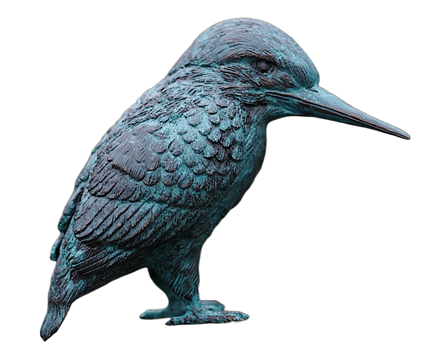 Bronzefigur Vogel EISVOGEL AMANDO