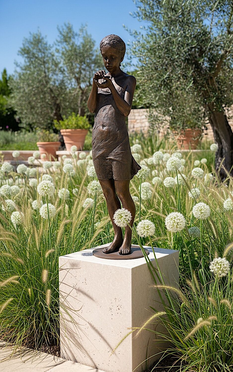 Bronzefigur FLORA