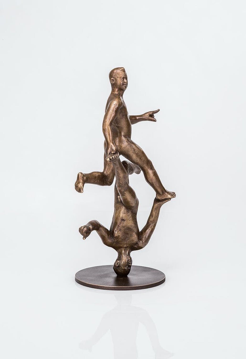 Bronzefigur DA LANG (von Adelbert Heil)