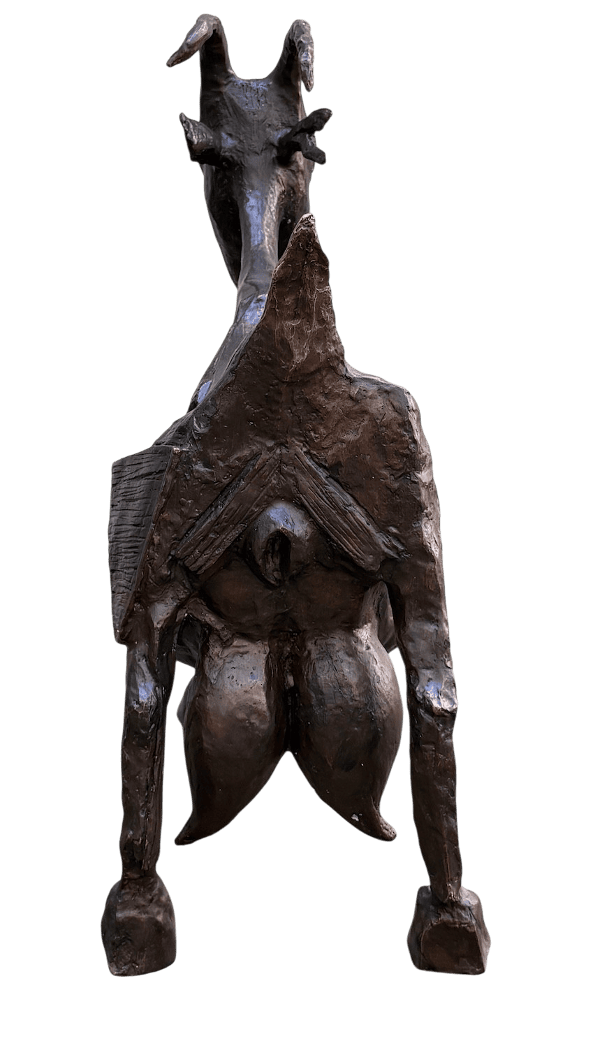 Bronzefigur ZIEGE ESMERALDA (nach Pablo Picasso), 100 cm