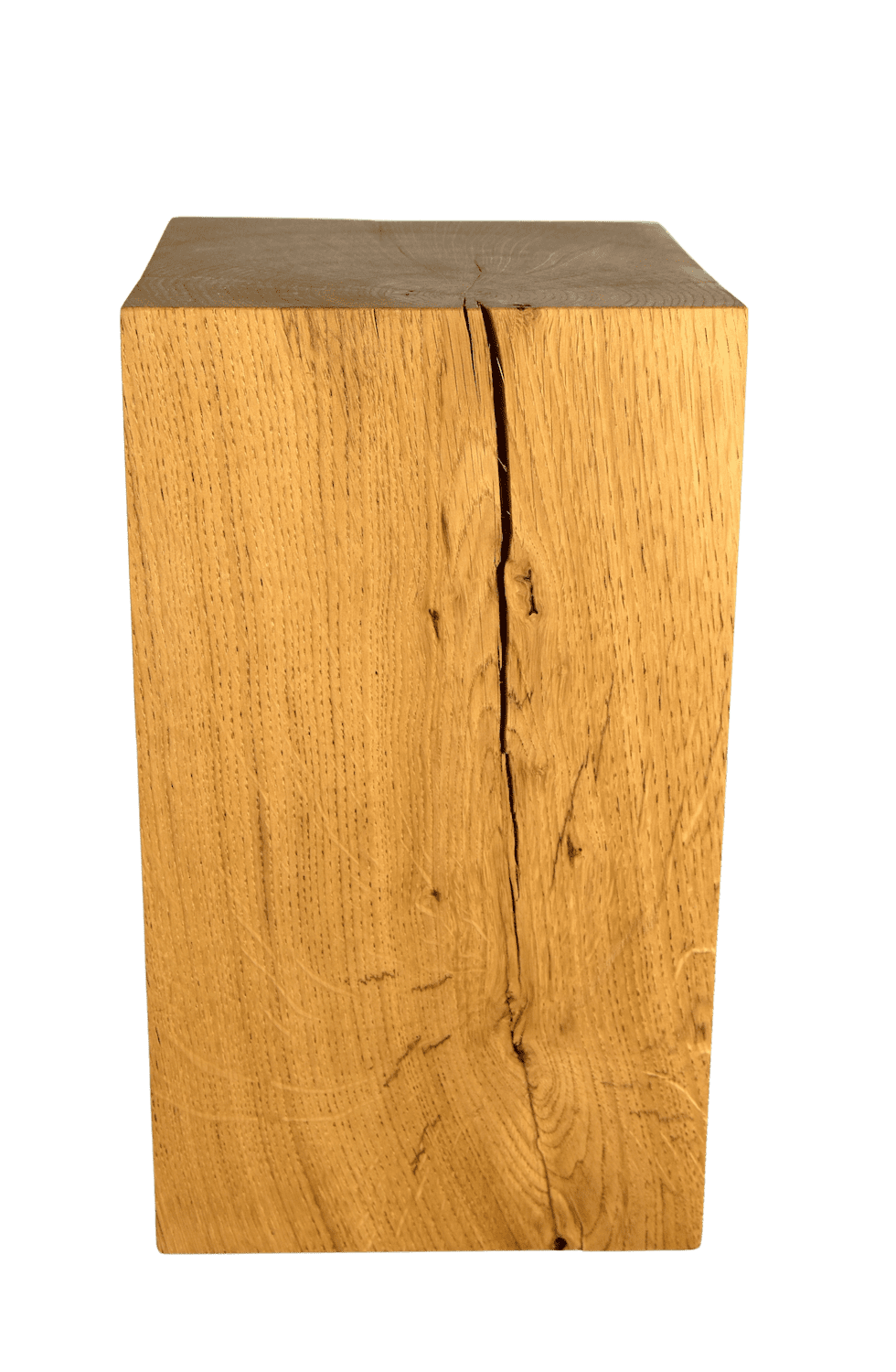 Podest PODIUM, aus hellem Eichenholz, 30 cm