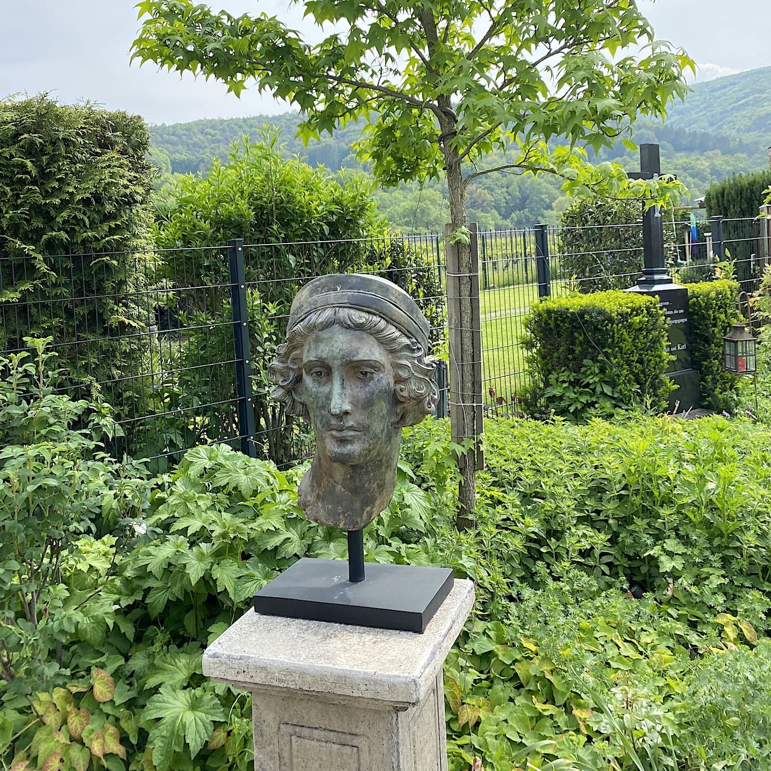 Bronzebüste CAGLI, Kundenfoto Bad Neuenahr-Ahrweiler