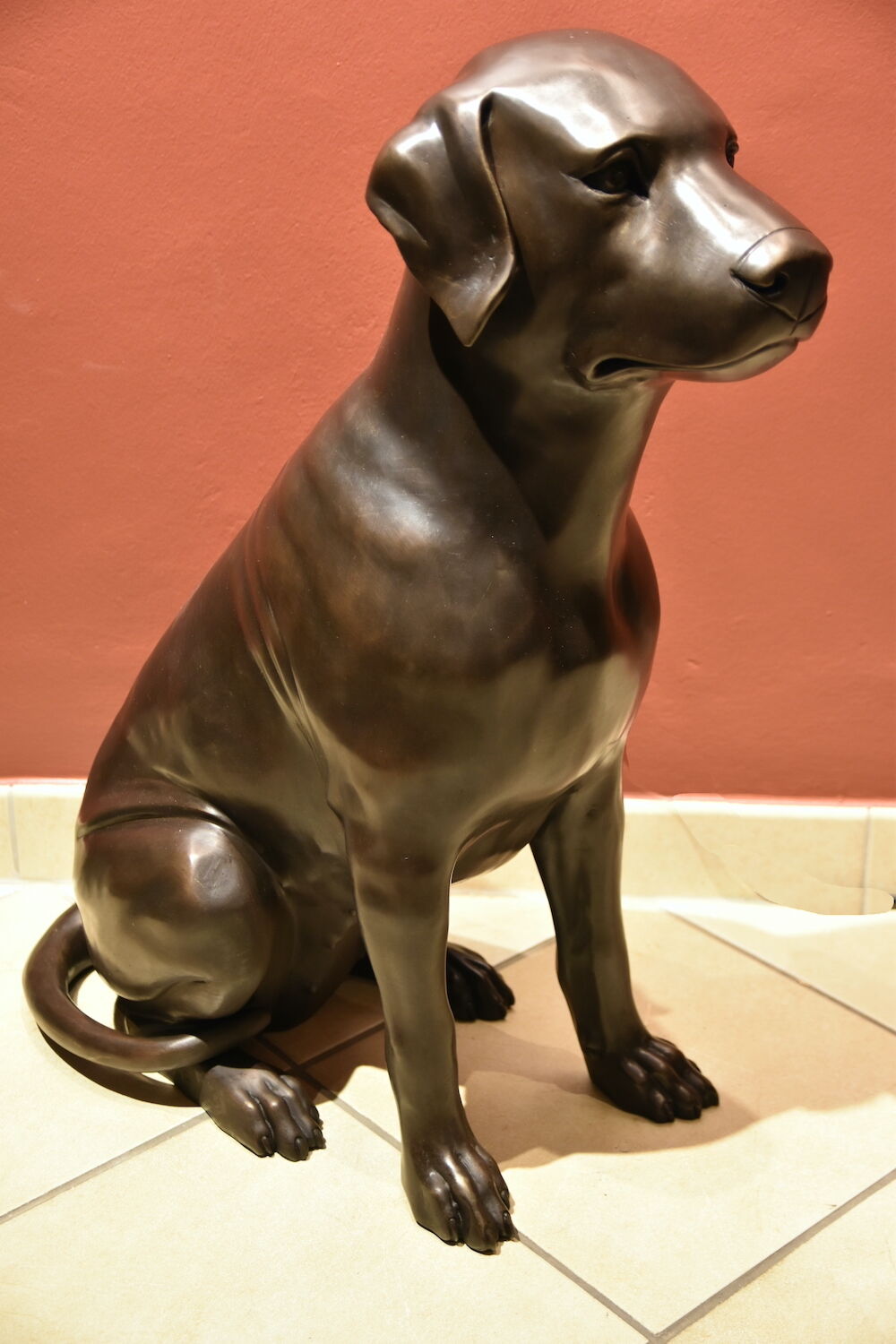 Bronzefigur Hund LABRADOR  RYDER 