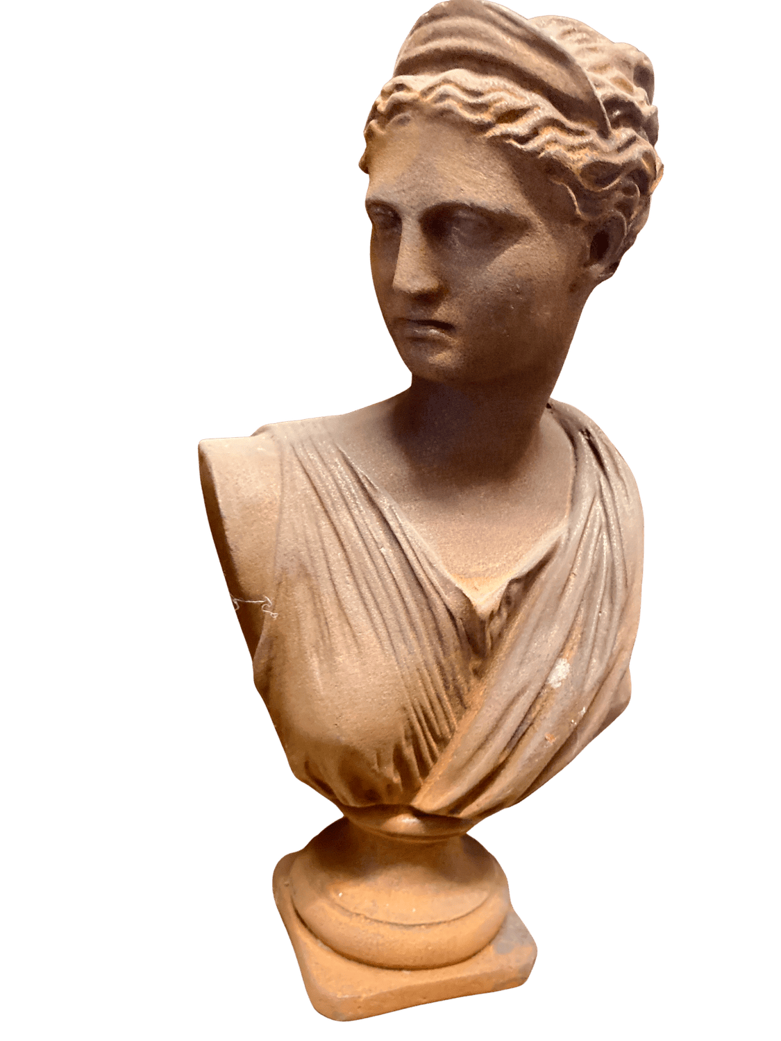 Gusseisen Büste Göttin DIANA
