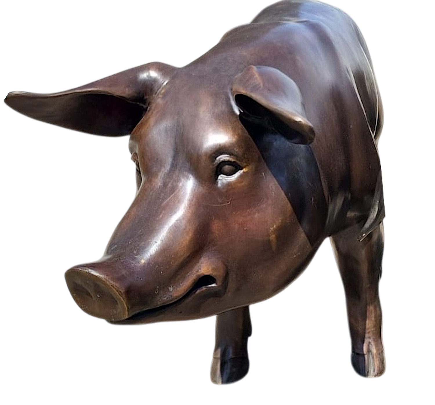 Bronzefigur Schwein Sau CONCHATITA (130 cm)