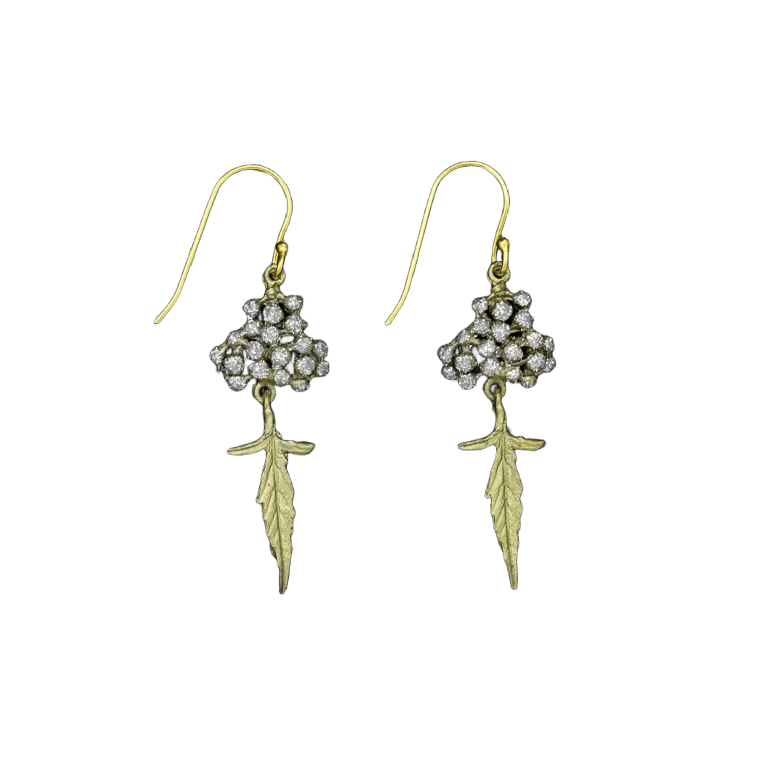 Bronzeschmuck WILDKAROTTE / WILDE MÖHRE Ohrhänger