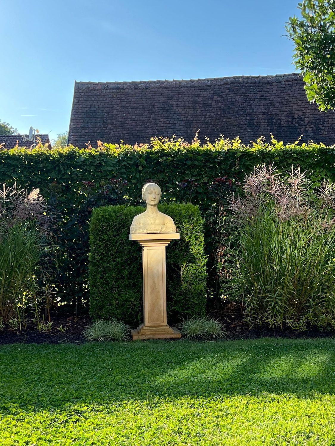 Stendal: Steinbüste MARIA SFORZA