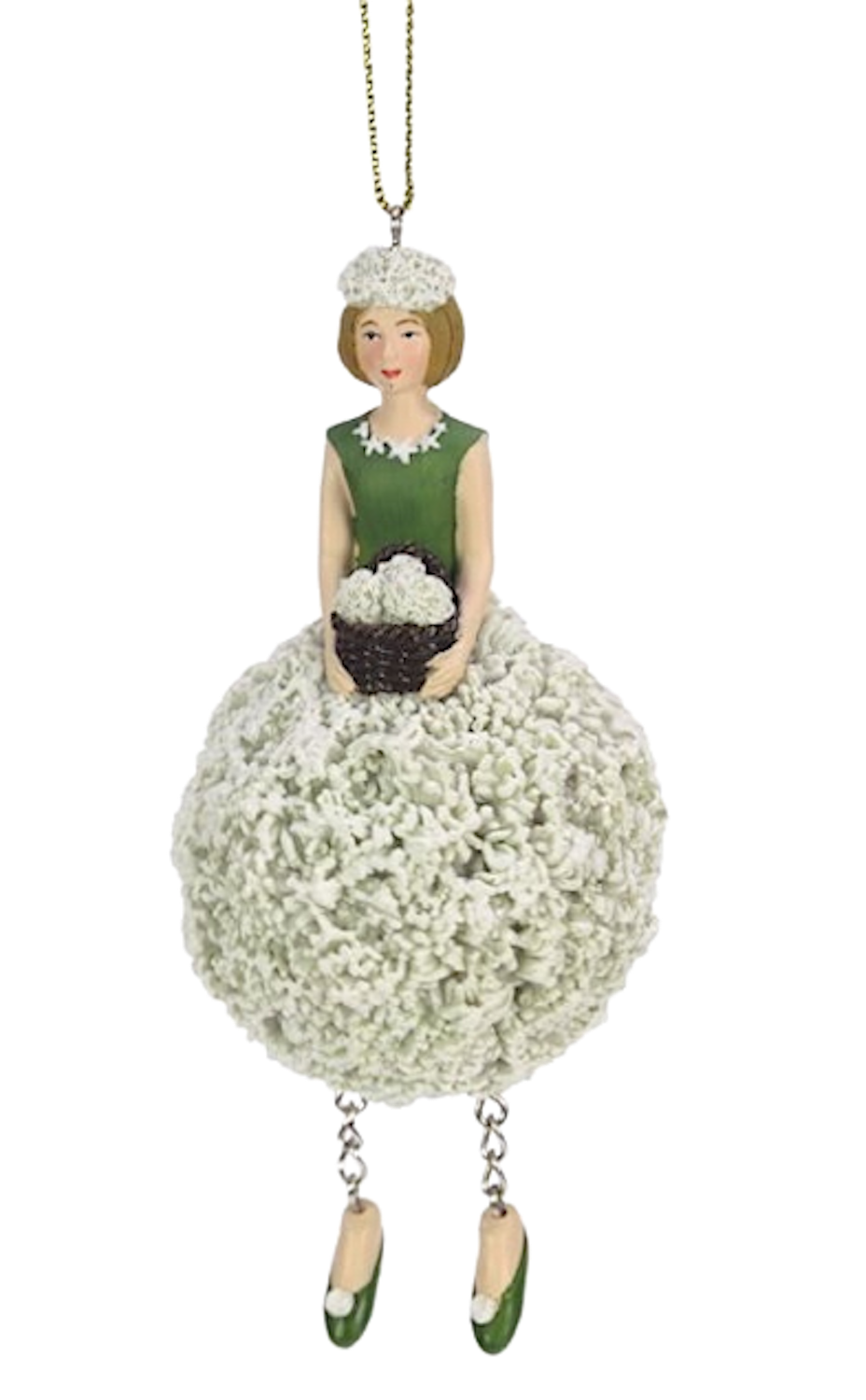 Blumenmädchen  ALLIUM weiß