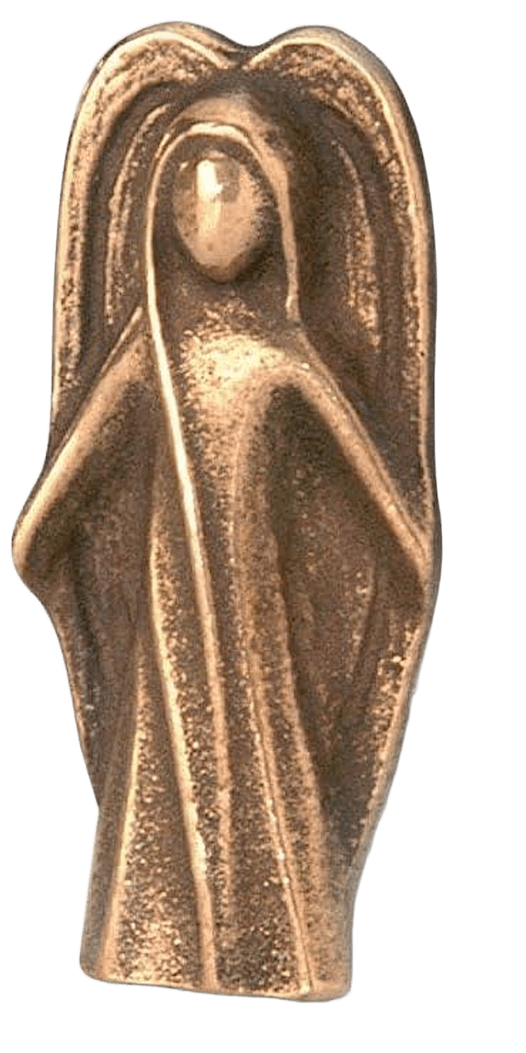 Bronzefigur Engel SCHUTZENGEL, 5 cm, Kerstin Stark