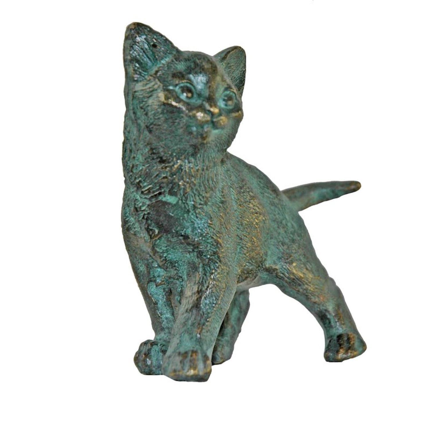 Bronzefigur Katze Kater BALU